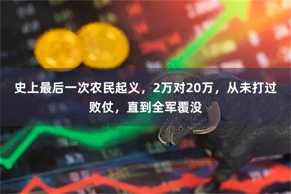 史上最后一次农民起义，2万对20万，从未打过败仗，直到全军覆没